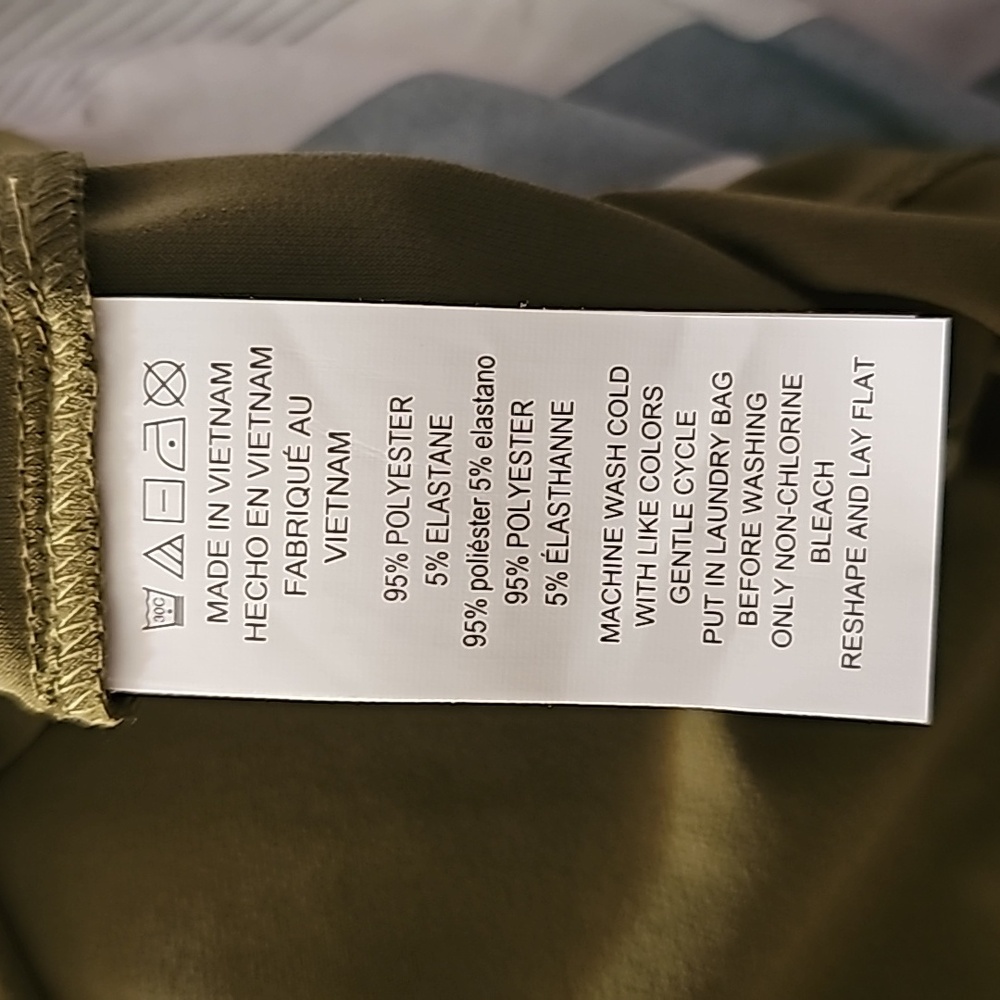 Michael Kors NWT Green Shirt Size M - Picture 6 of 6